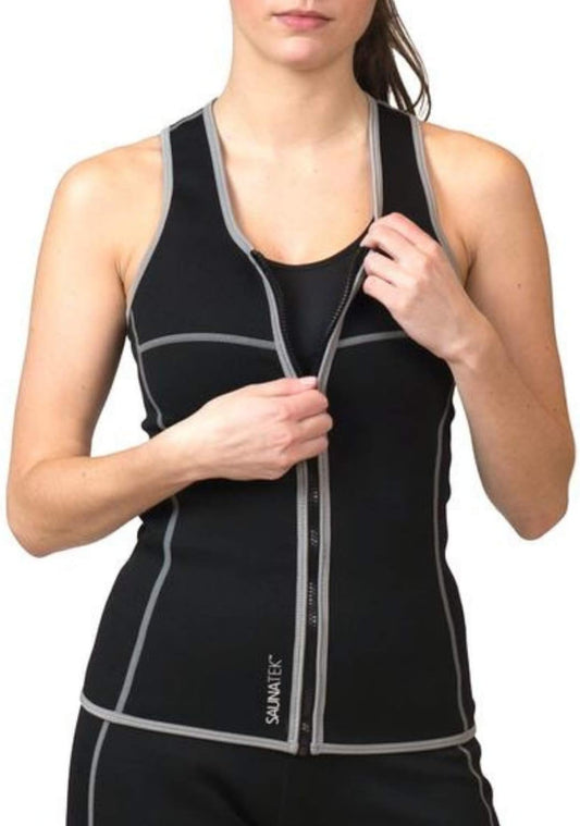 Women'S Sauna Sweat Suit Vest for Exercise and Heat Training, Neoprene